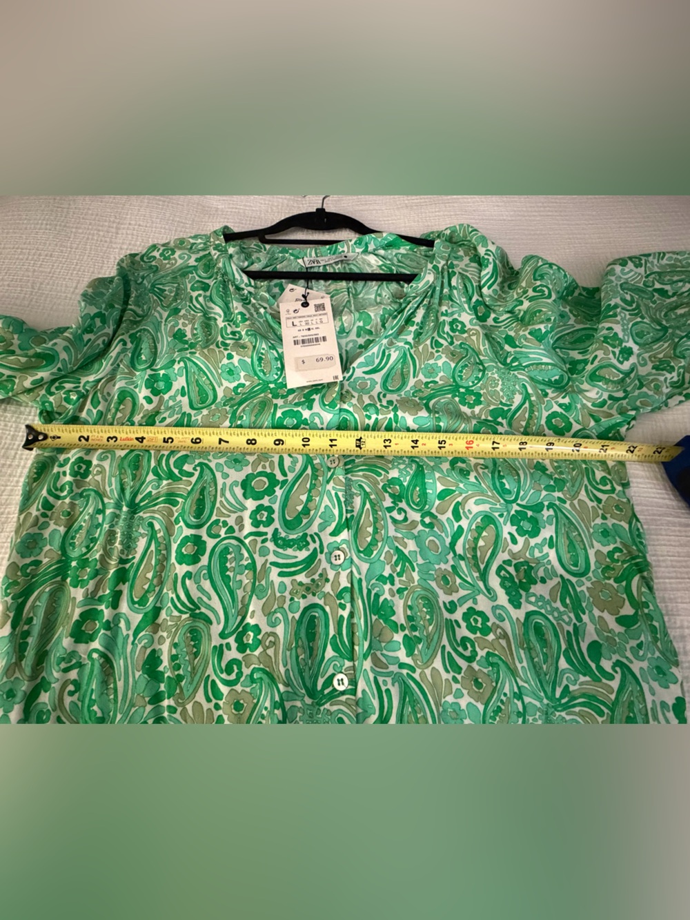 ZARA Green Paisley Maxi Dress
Style 7832/005/063 - Picture 5 of 5